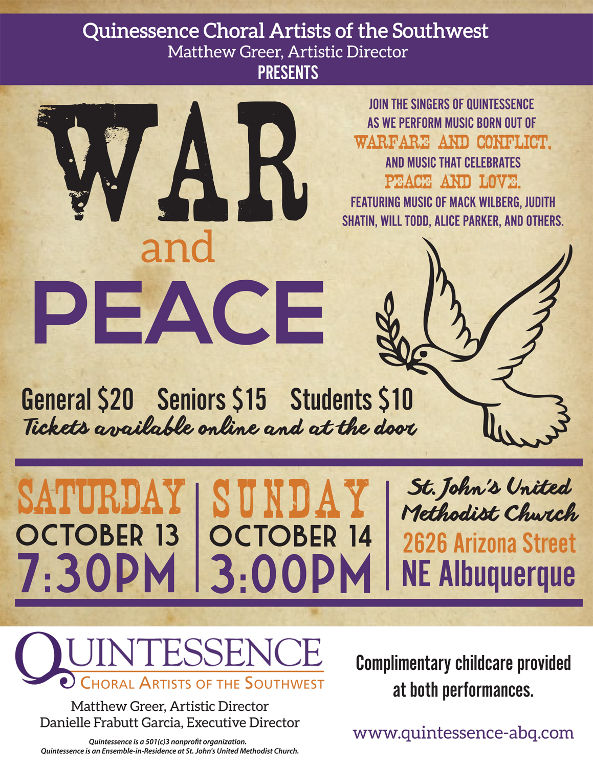 Design de Flyer par TracyInspires pour St. John's United Methodist Church | Design #19688341