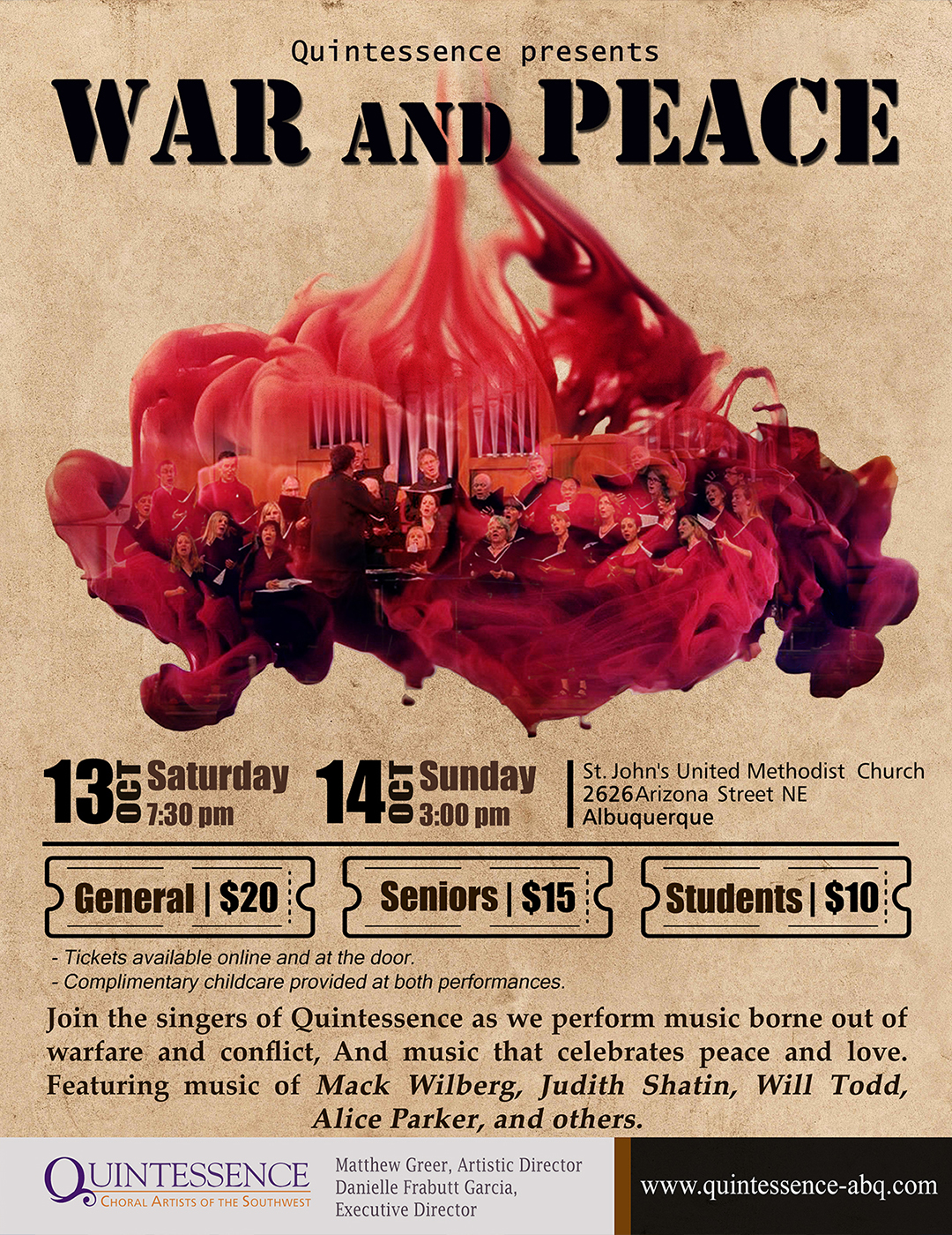 Design de Flyer par A Shen pour St. John's United Methodist Church | Design #19641983