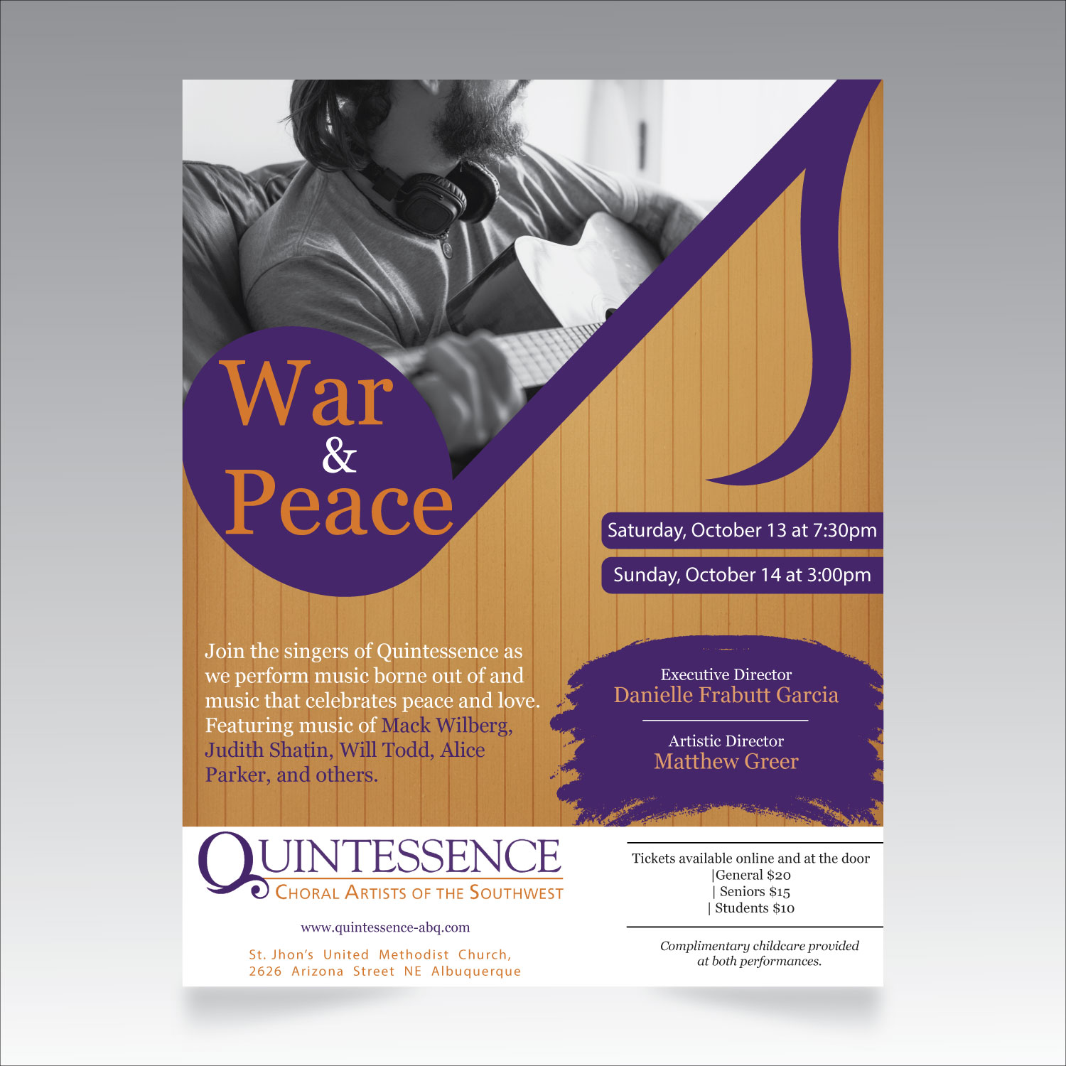 Flyer-Design von Farrukh Noman für St. John's United Methodist Church | Design #19643903