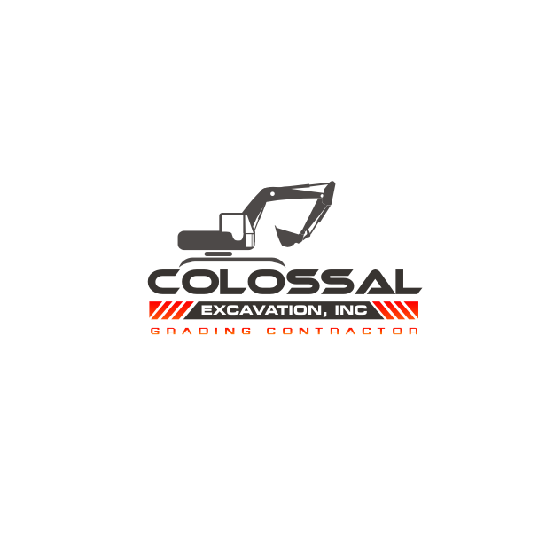 Logo Design by Isbie for Colossal excavation, inc. | Design #19707964