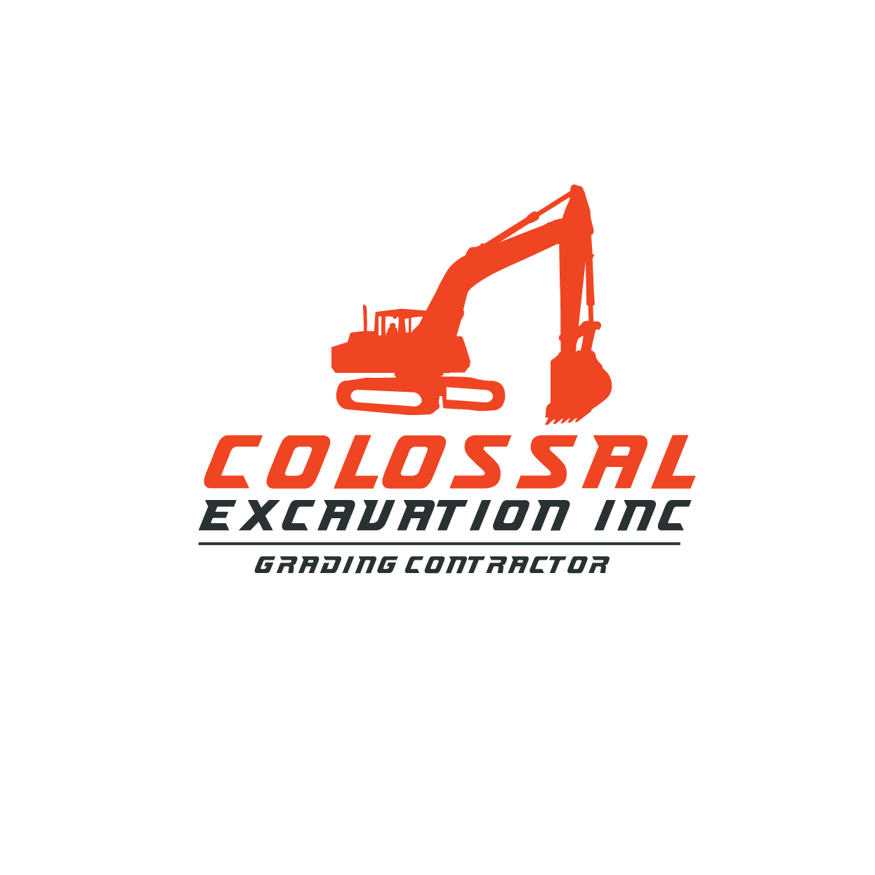 Logo Design by rozT for Colossal excavation, inc. | Design #19701902