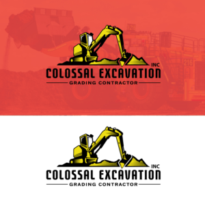 Logo-Design von quantumwebtech für Colossal excavation, inc. | Design: #19702346