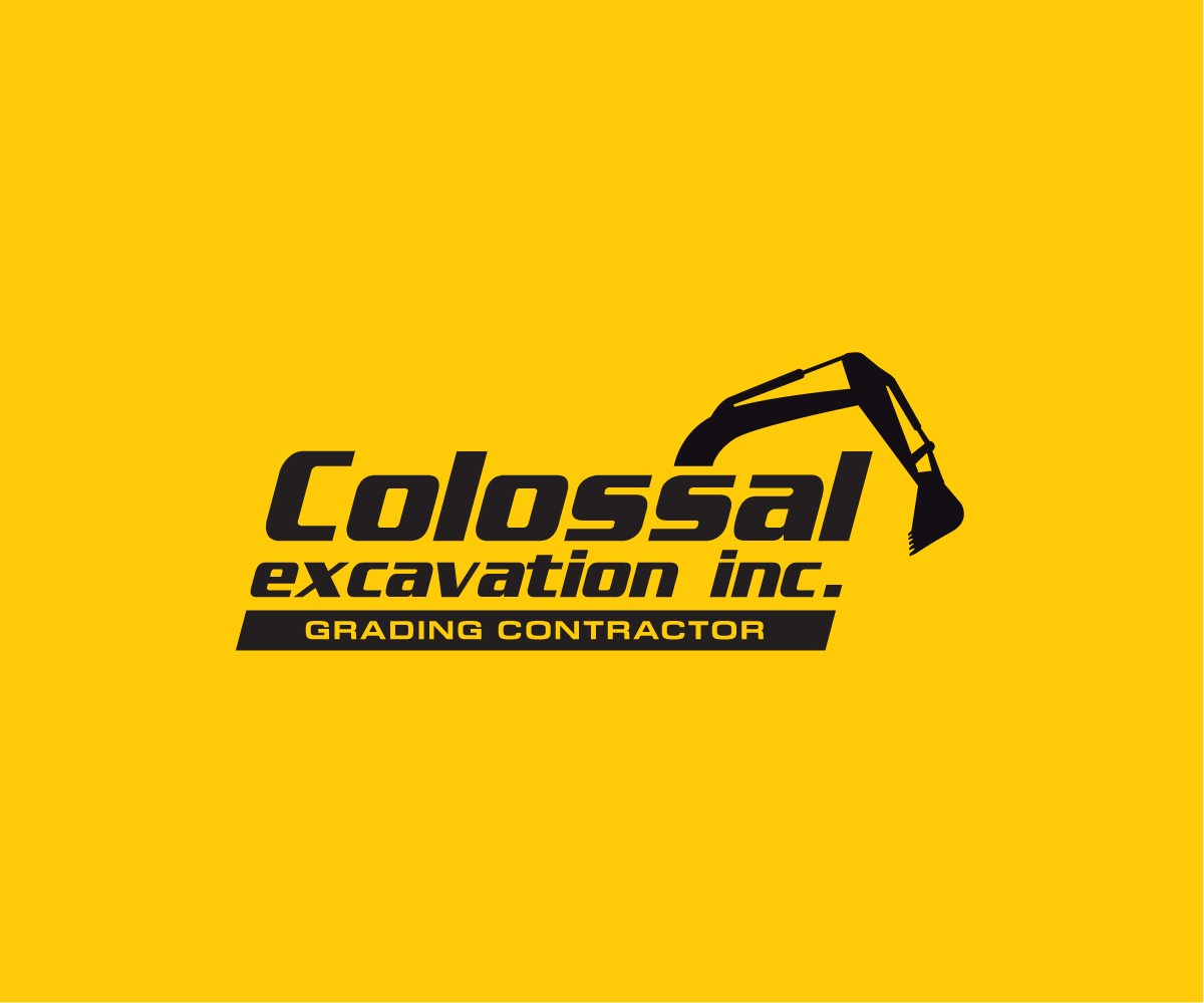 Logo Design by MX-Design for Colossal excavation, inc. | Design #19683090