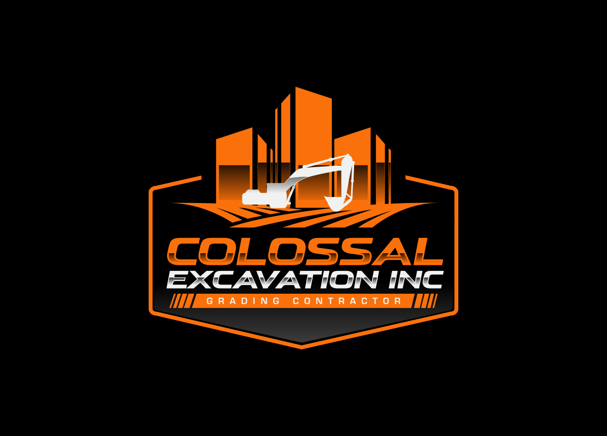 Logo Design by Alleria.Designz for Colossal excavation, inc. | Design #19640400
