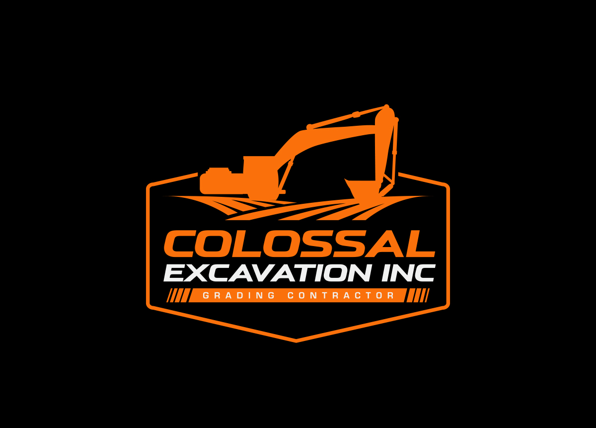Logo Design by Alleria.Designz for Colossal excavation, inc. | Design #19650903
