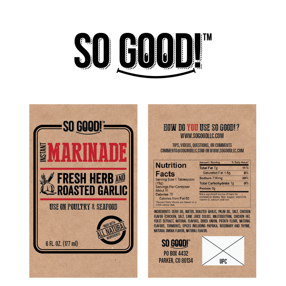 Logo Design by Oct-O-Ray Design for So Good!, LLC | Design #2956764