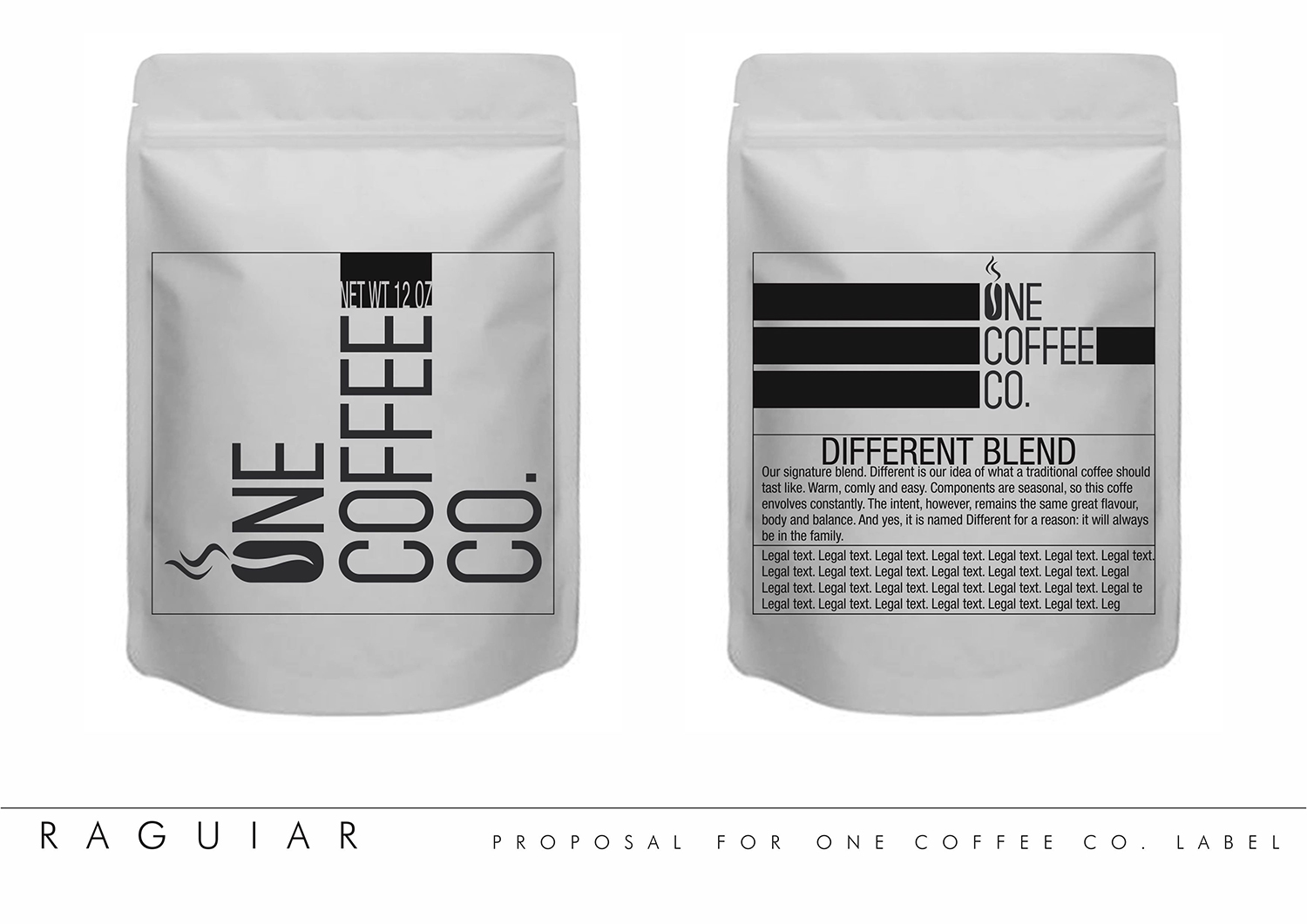 Diseño de Empaque por RAguiar para One Coffee Co | Diseño #19766755