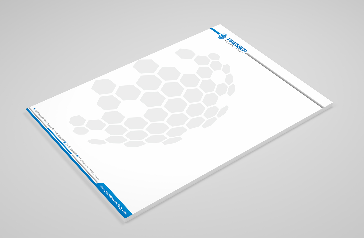 Stationery Design by Petter Goms for Premier Technology | Design #19760391