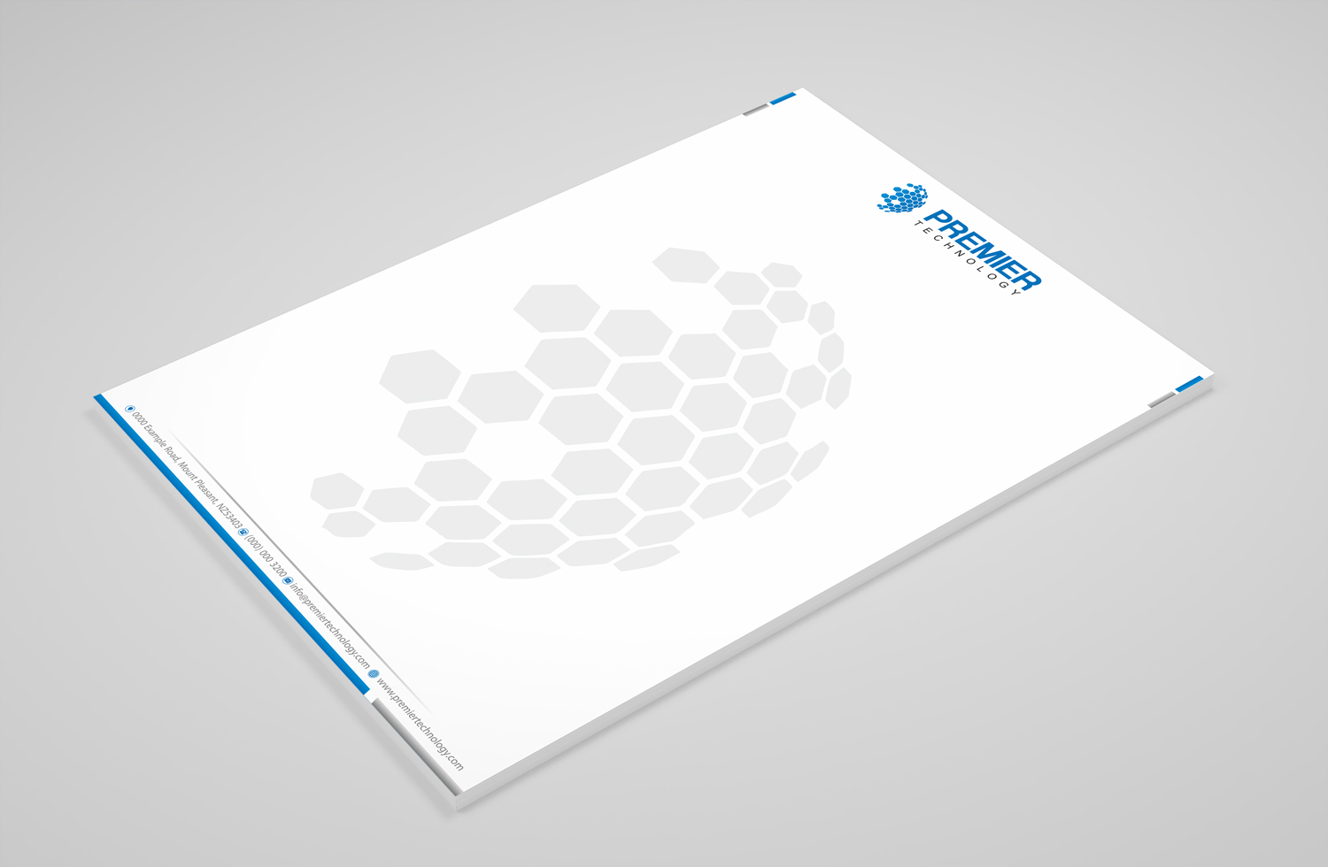 Stationery Design by Petter Goms for Premier Technology | Design #19761026