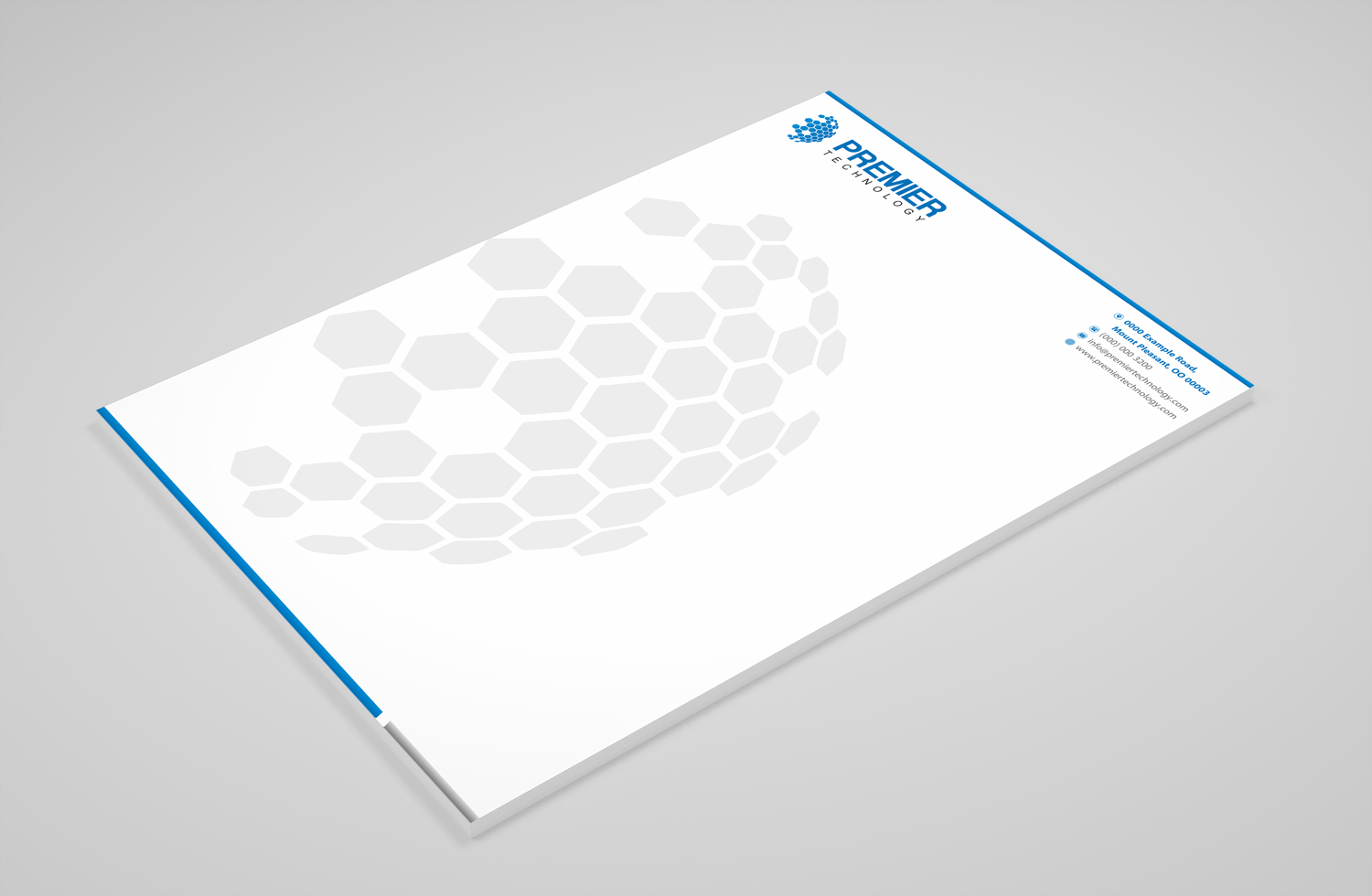 Stationery Design by Petter Goms for Premier Technology | Design #19761070