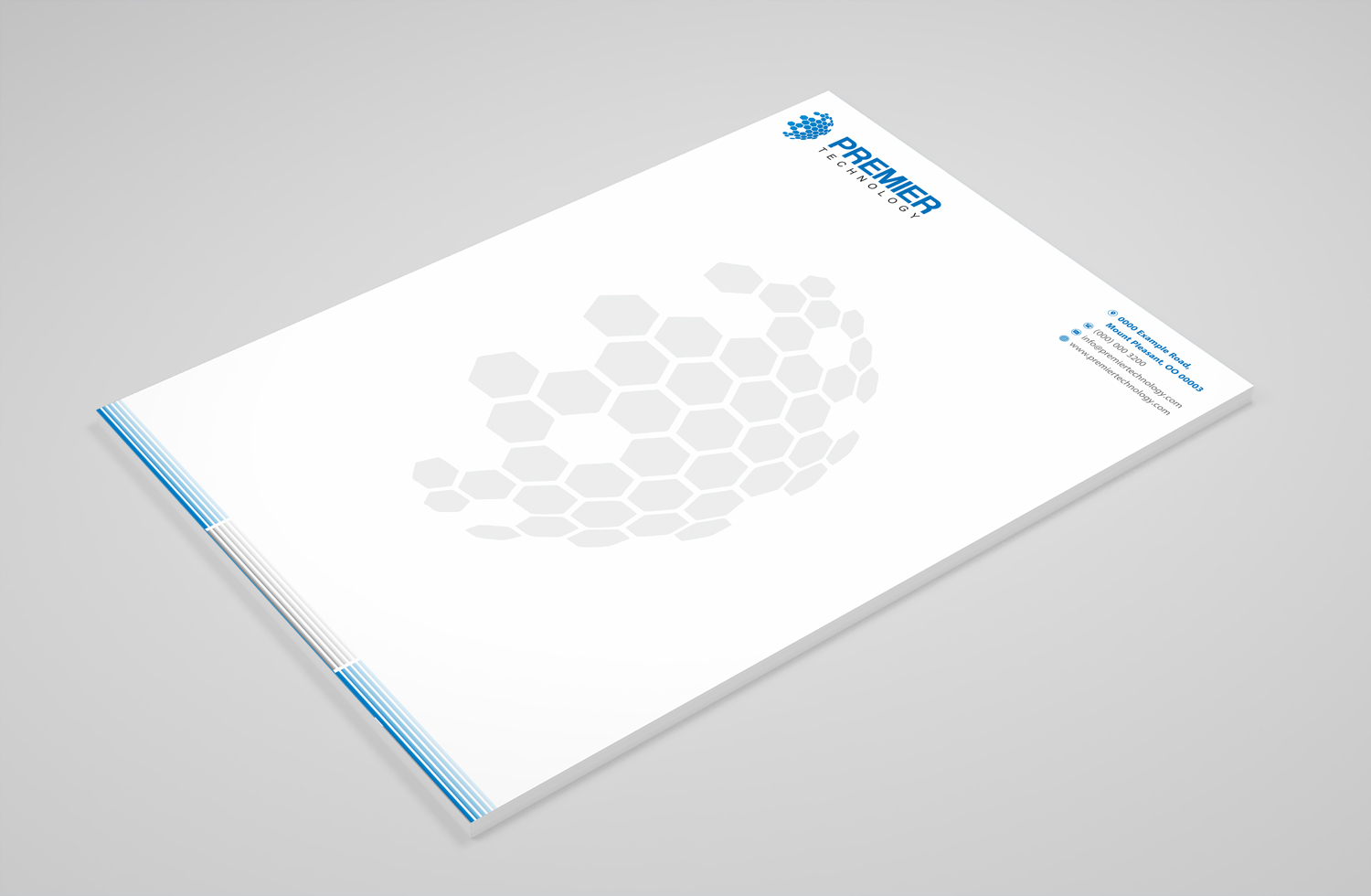 Stationery Design by Petter Goms for Premier Technology | Design #19761189