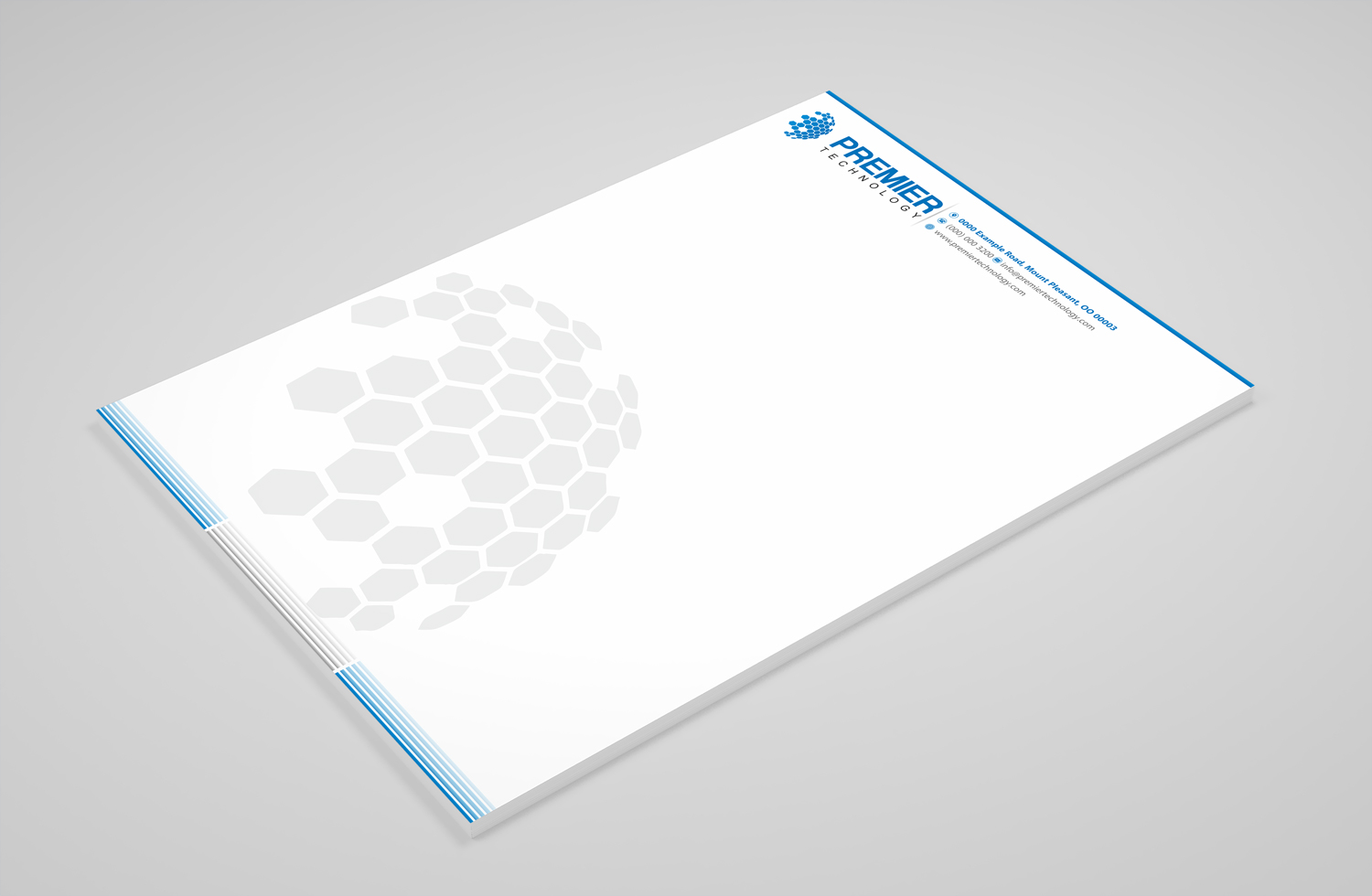 Stationery Design by Petter Goms for Premier Technology | Design #19763668