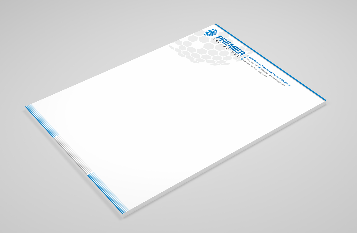 Stationery Design by Petter Goms for Premier Technology | Design #19763728