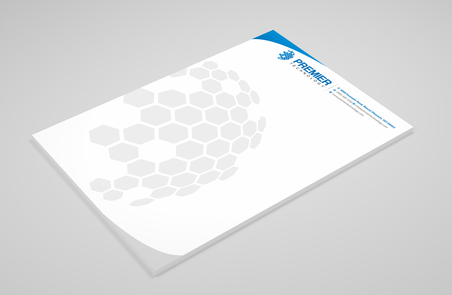 Stationery Design by Petter Goms for Premier Technology | Design #19763947