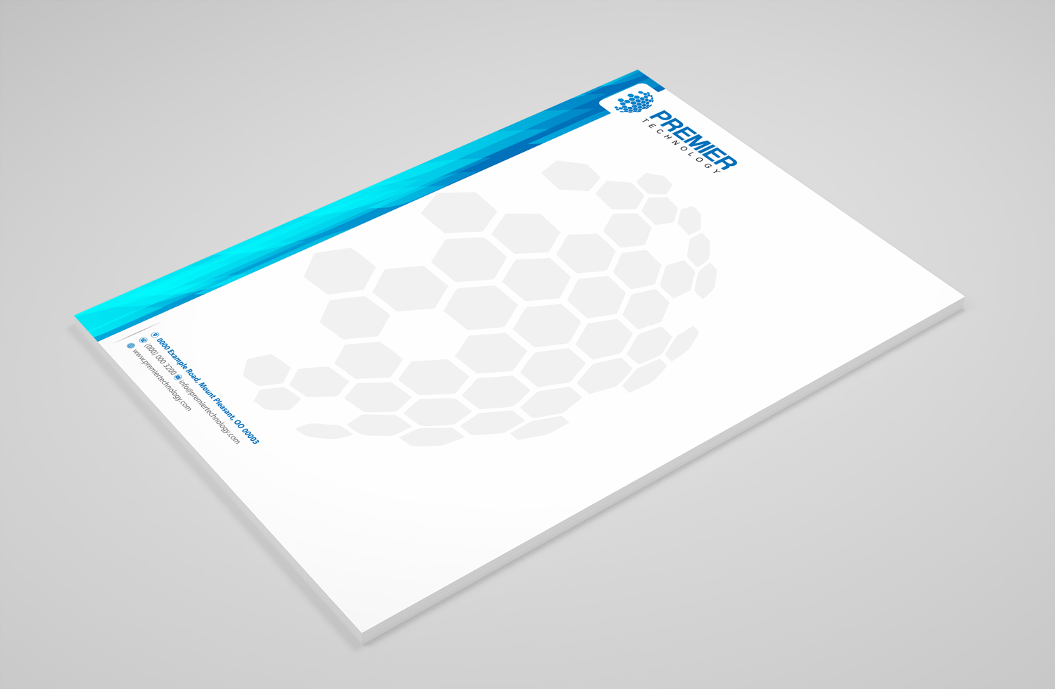 Stationery Design by Petter Goms for Premier Technology | Design #19763989