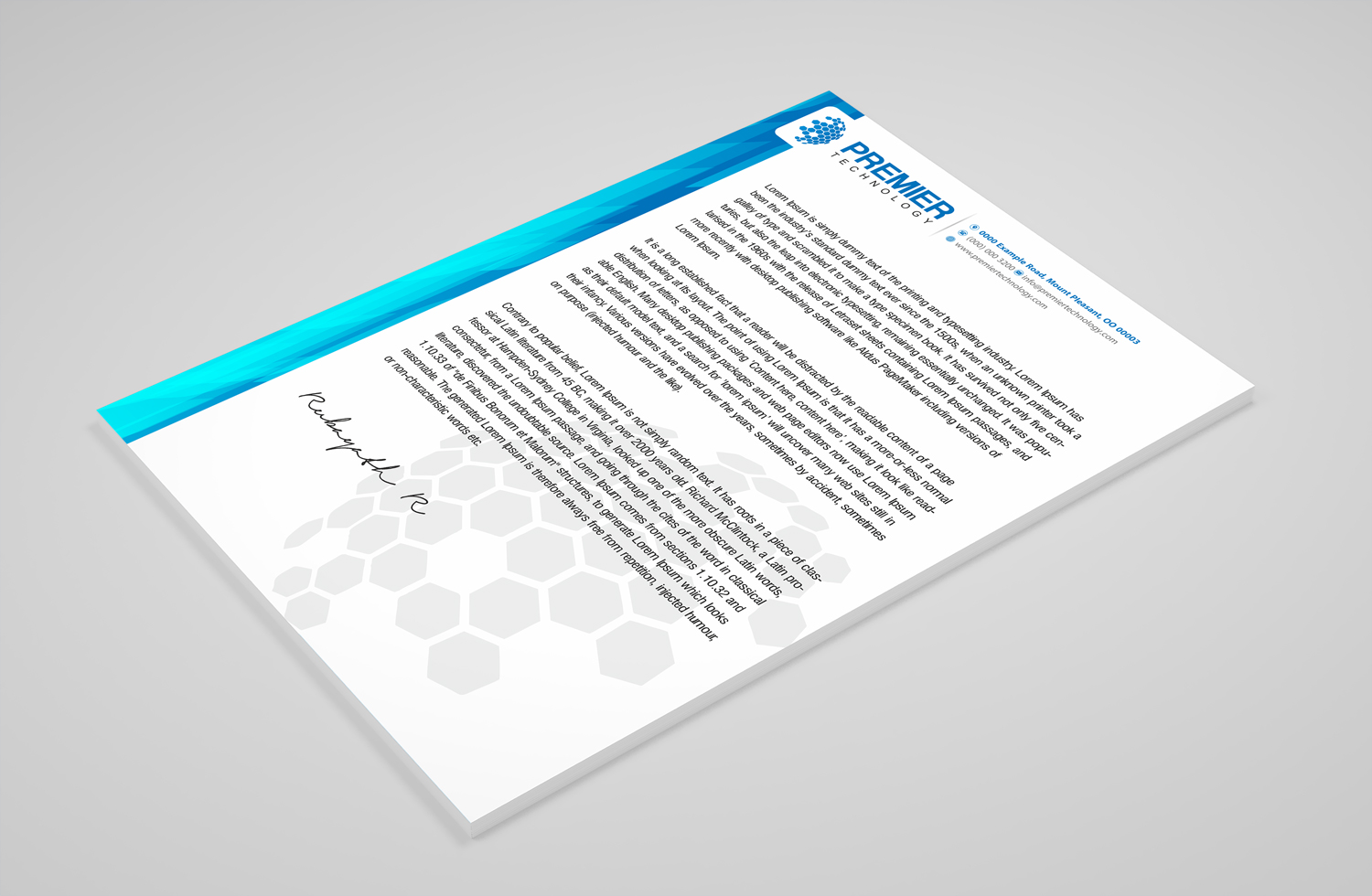 Design de Papeterie par Petter Goms pour Premier Technology | Design #19763990