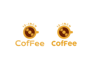 12-inch CofFee | Logo Design by Atvento Graphics