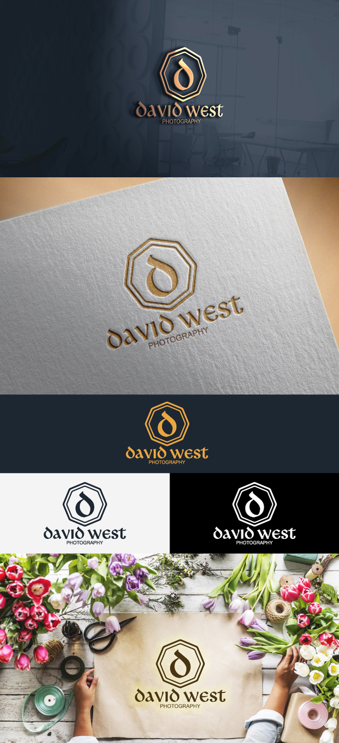Logo Design by OzairZam for David West Photography | Design #19685576