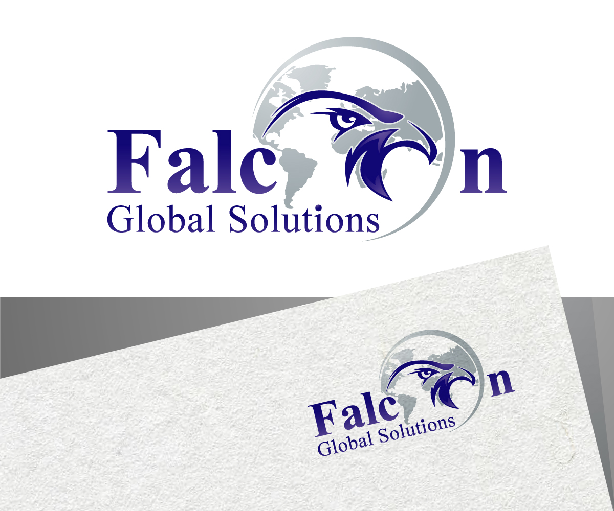 Elegant, Playful Logo Design for Falcon Global Solutions by Jay Design ...