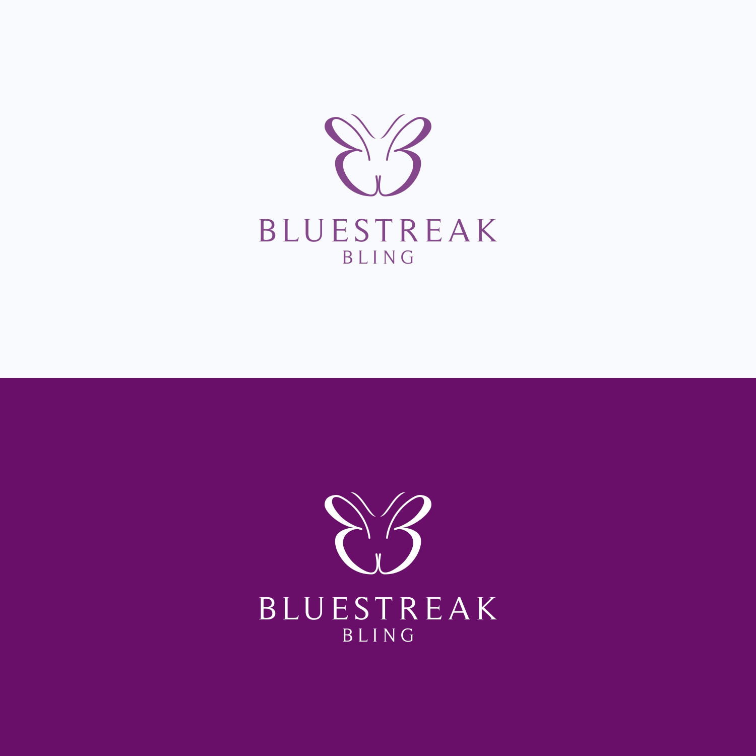 Logo Design by luvi.rafael for Bluestreak Crystals, Bluestreak Jewellery & Mi Web Design | Design: #19776835