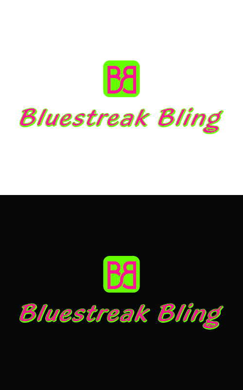 Logo Design by sakil870 for Bluestreak Crystals, Bluestreak Jewellery & Mi Web Design | Design #19648321