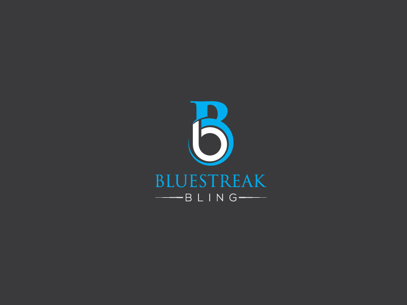 Logo Design by mrk 3 for Bluestreak Crystals, Bluestreak Jewellery & Mi Web Design | Design #19662584