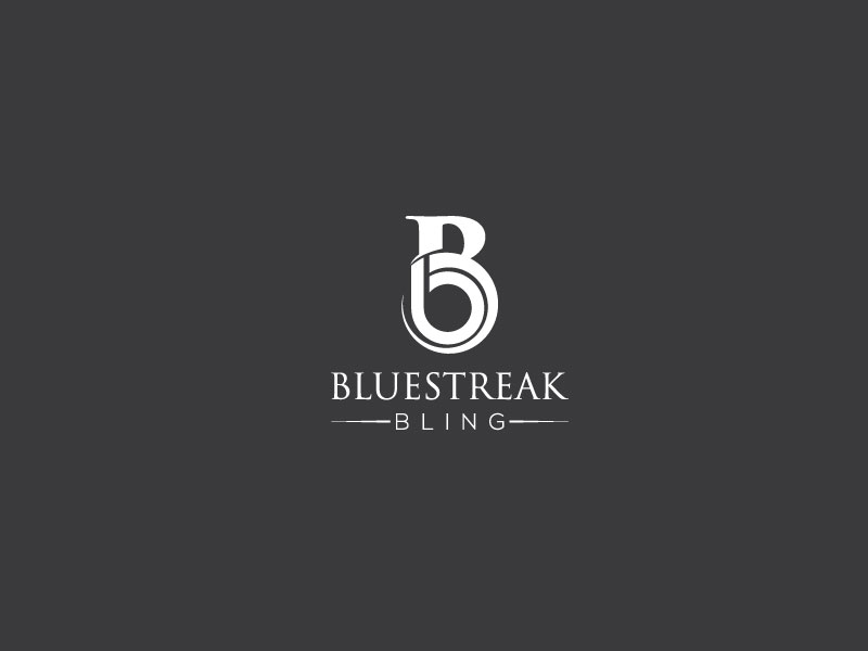 Logo Design by mrk 3 for Bluestreak Crystals, Bluestreak Jewellery & Mi Web Design | Design #19662585