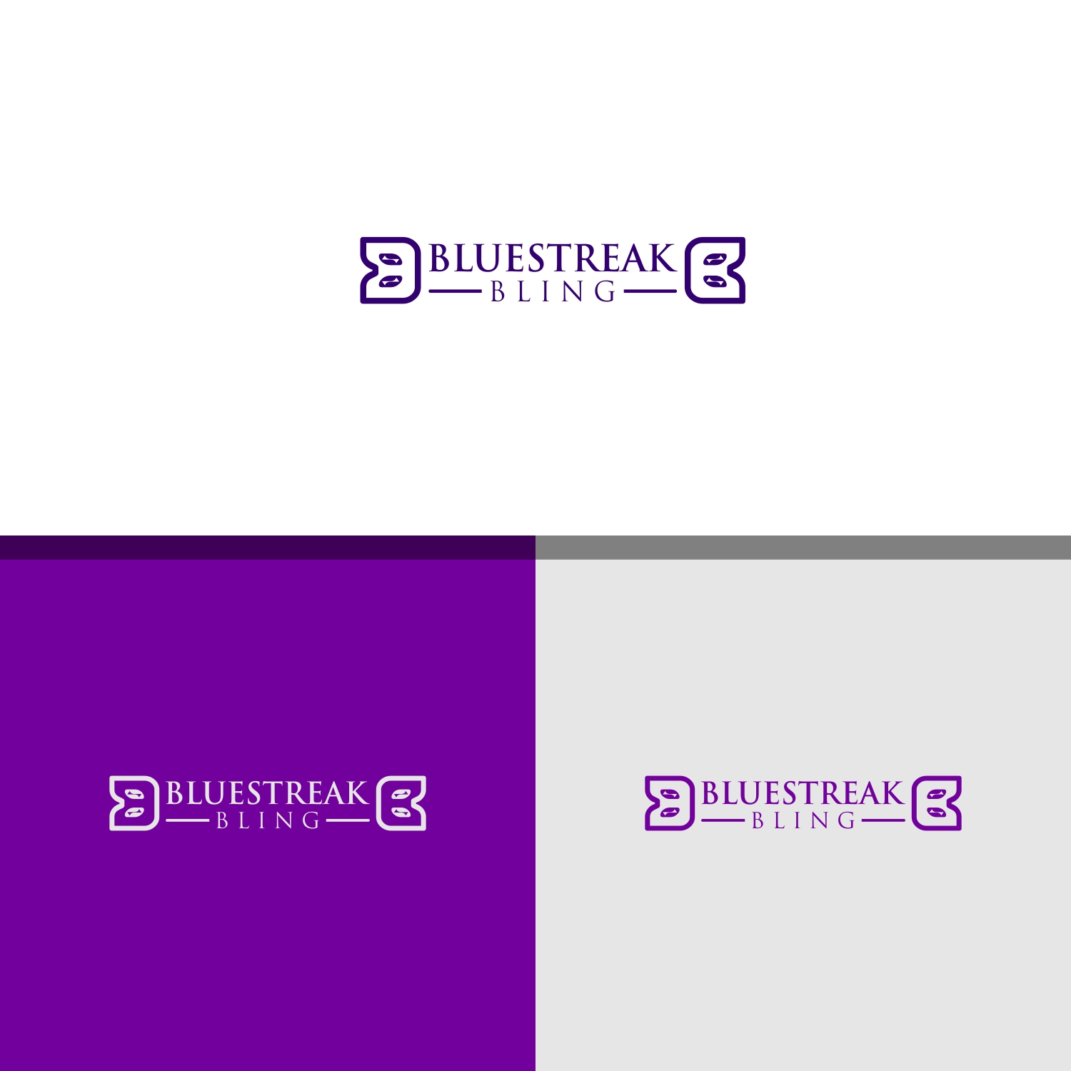 Logo Design by papo 2 for Bluestreak Crystals, Bluestreak Jewellery & Mi Web Design | Design #19688101