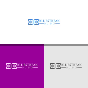 Logo Design by papo 2 for Bluestreak Crystals, Bluestreak Jewellery & Mi Web Design | Design: #19688102