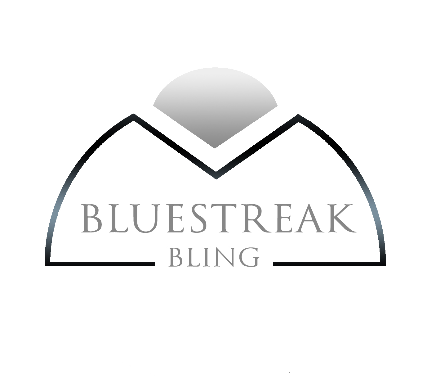 Logo-Design von camrynsprouledesign für Bluestreak Crystals, Bluestreak Jewellery & Mi Web Design | Design #19641733