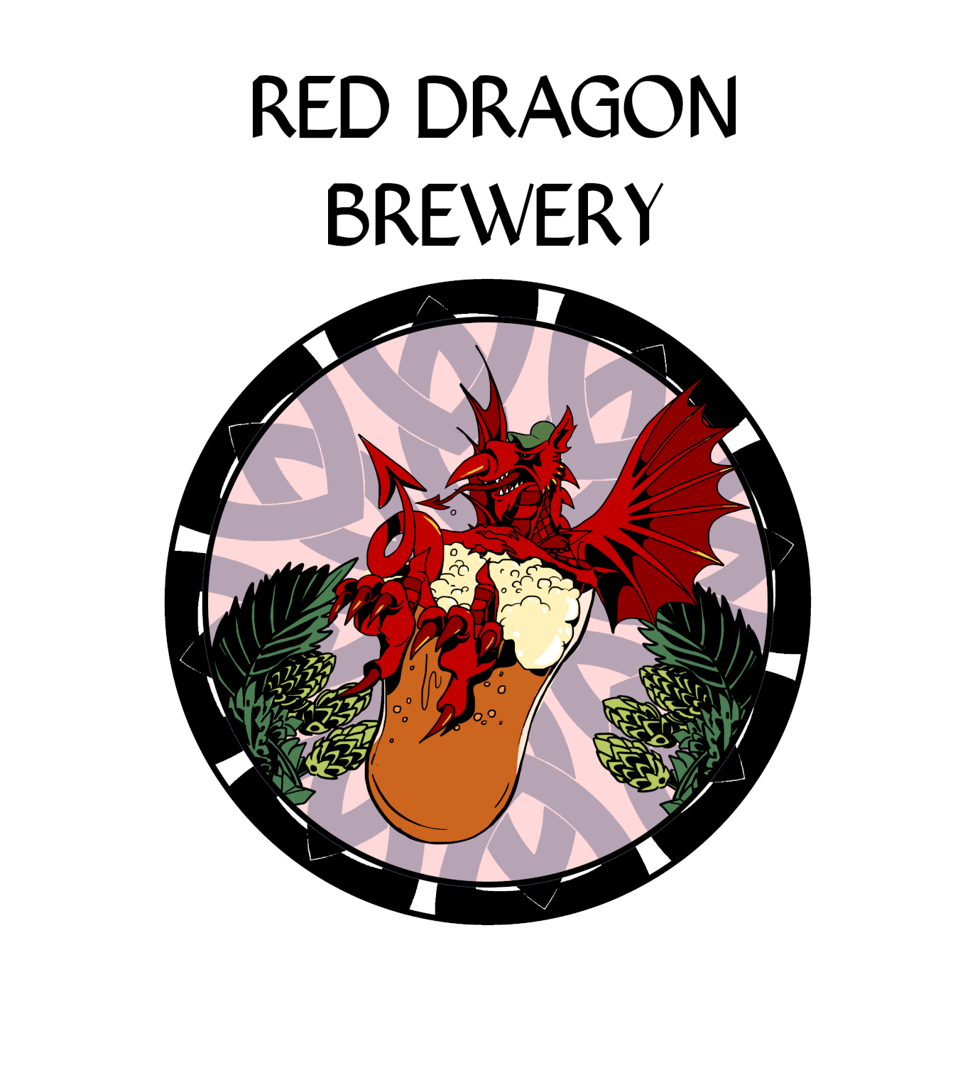 T-shirt Design by Tomi Ax for Red Dragon Brewery, LLC | Design #19718449