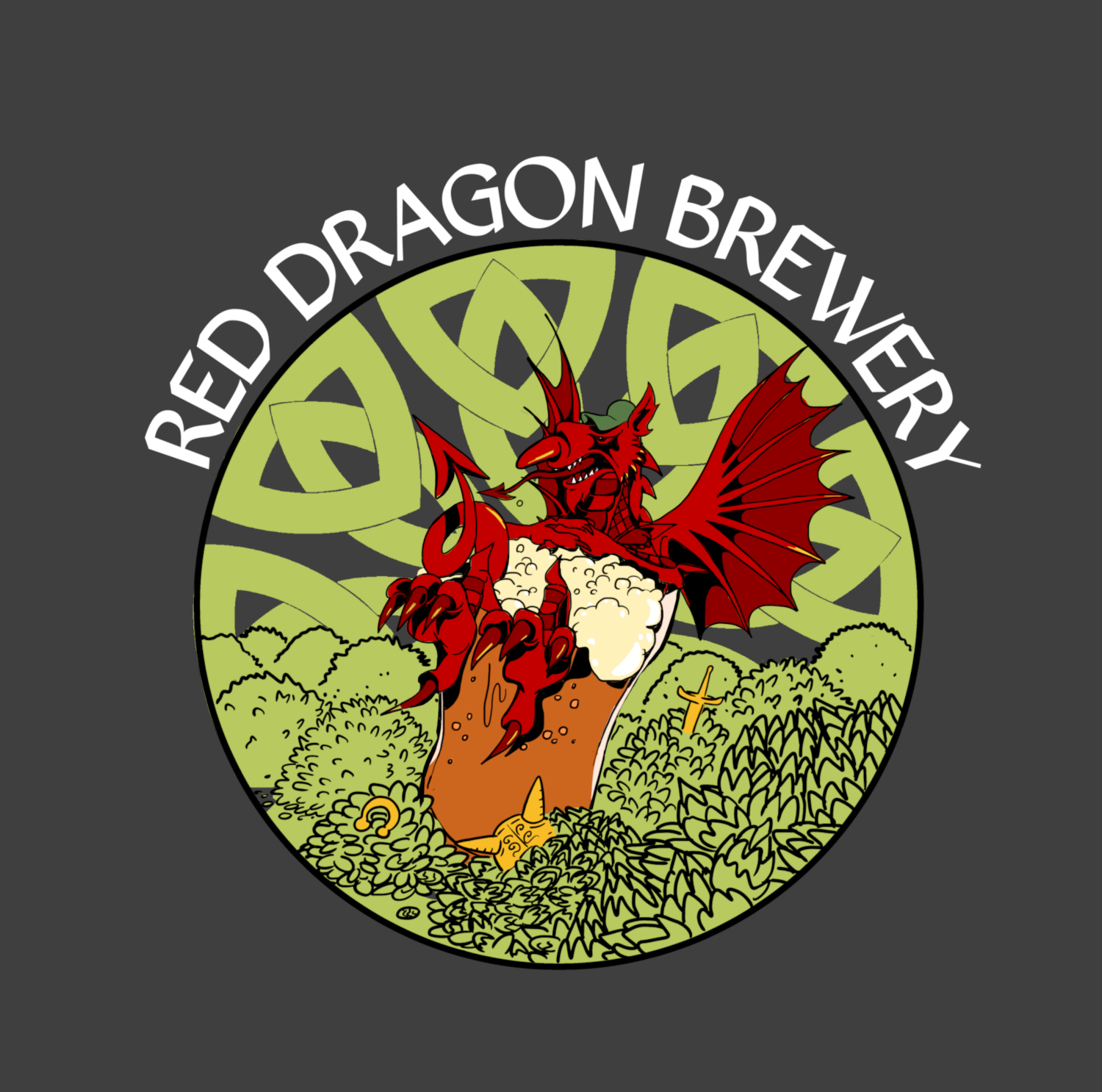 T-shirt Design by Tomi Ax for Red Dragon Brewery, LLC | Design #19724201