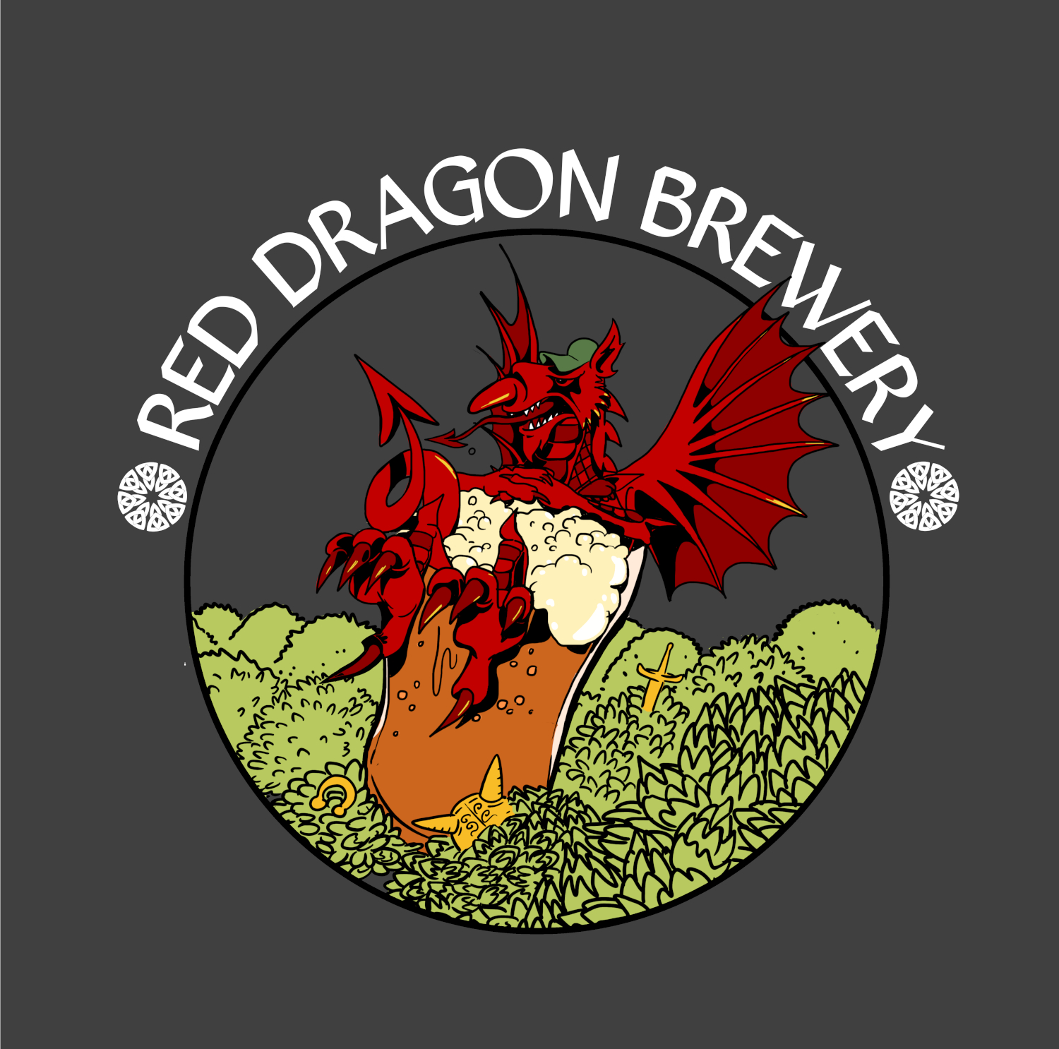 T-shirt Design by Tomi Ax for Red Dragon Brewery, LLC | Design #19726134