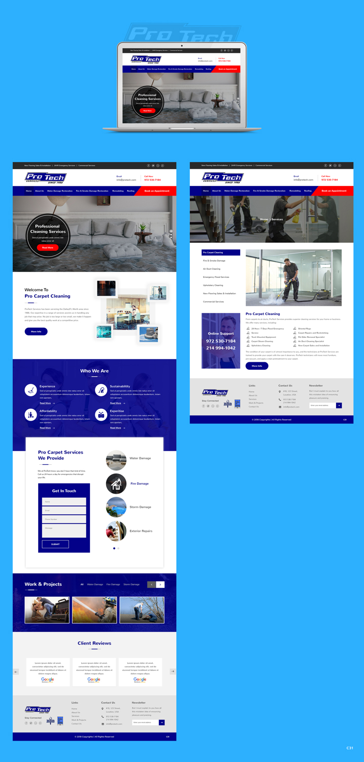 Web Design by pb for Atomic Design & Consulting | Design #19697768