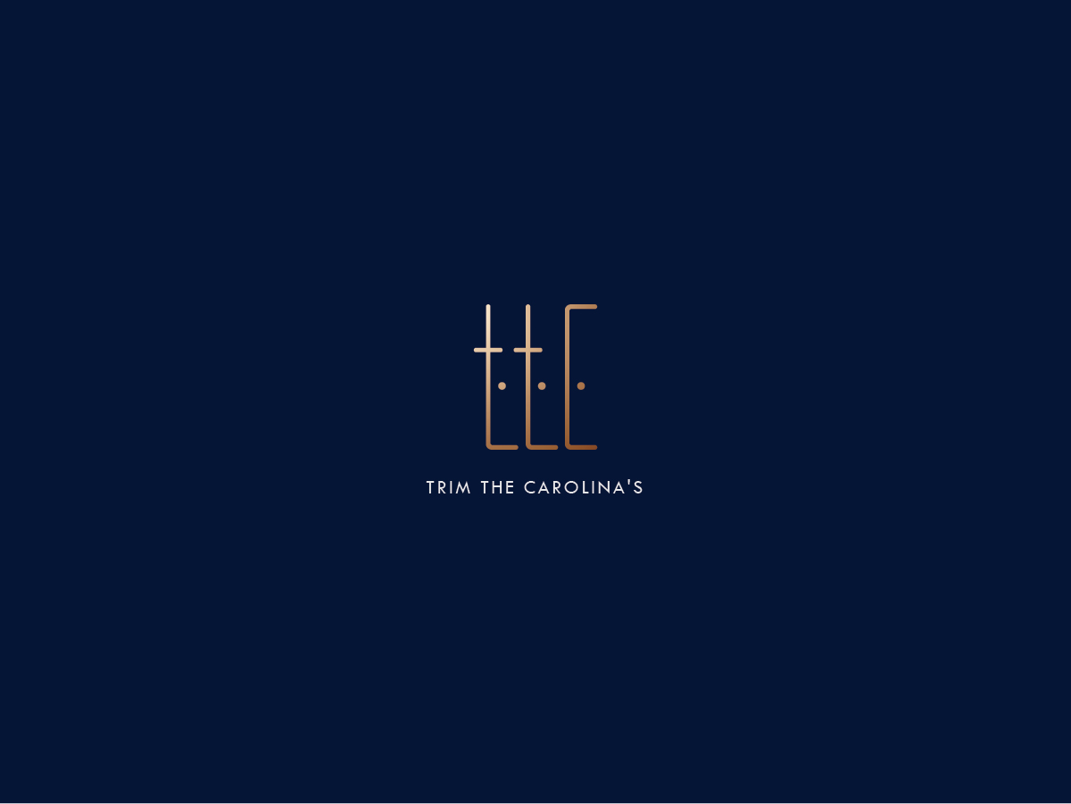 Logo Design by Muhammad Imran 3 for Trim the Carolina's | Design #19646726