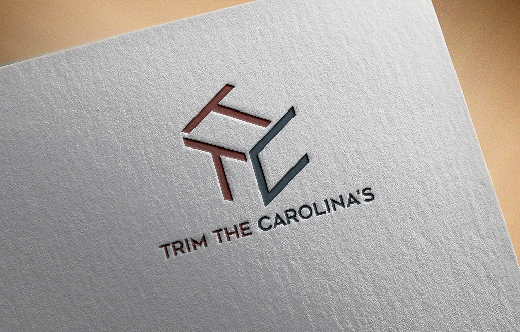Logo Design by Rosaleen for Trim the Carolina's | Design #19690784
