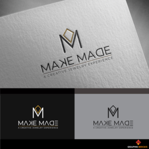 Make Made - (with tagline) a creative jewelry experience | Logo Design by Graphic Bricks
