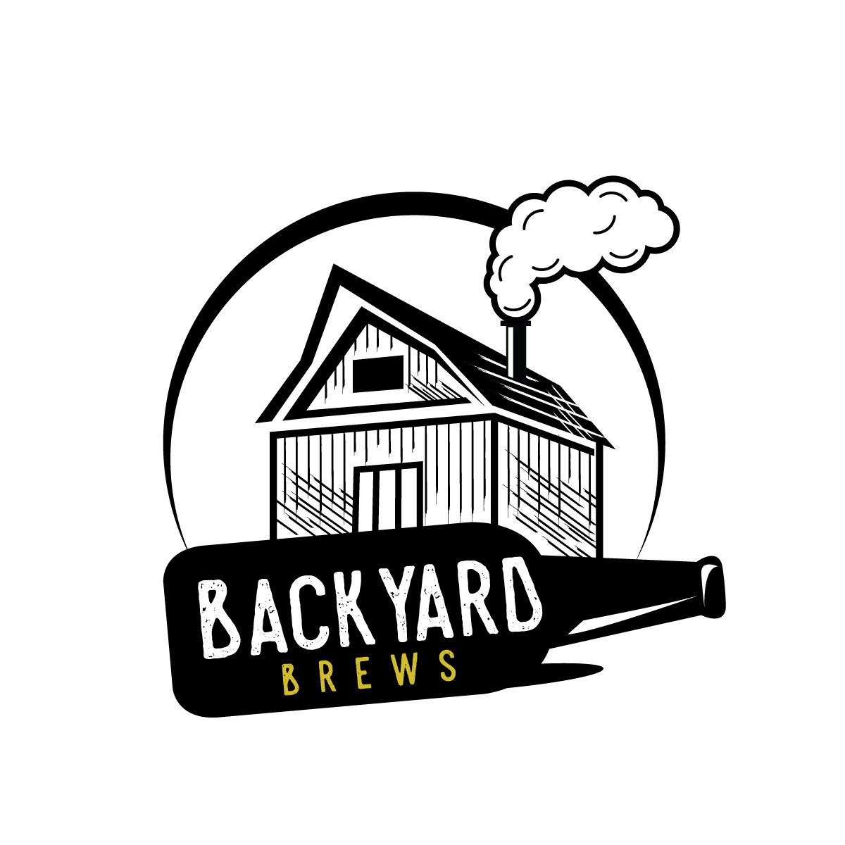 Logo Design by Graphic Bricks for Backyard Brews | Design #19704308