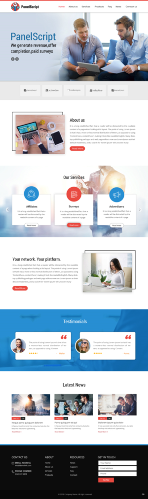 Diseño Web por pb para Opinion Capital inc. | Diseño: #19651670