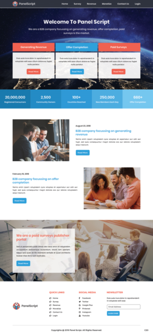 Diseño Web por pb para Opinion Capital inc. | Diseño: #19651674