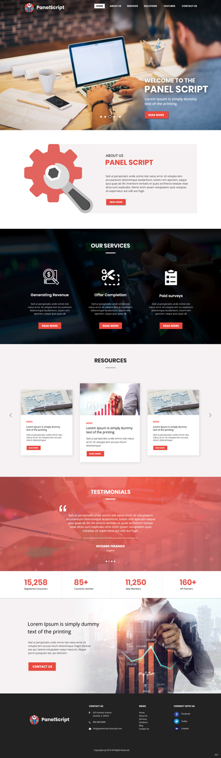 Web Design by pb for Opinion Capital inc. | Design #19651683