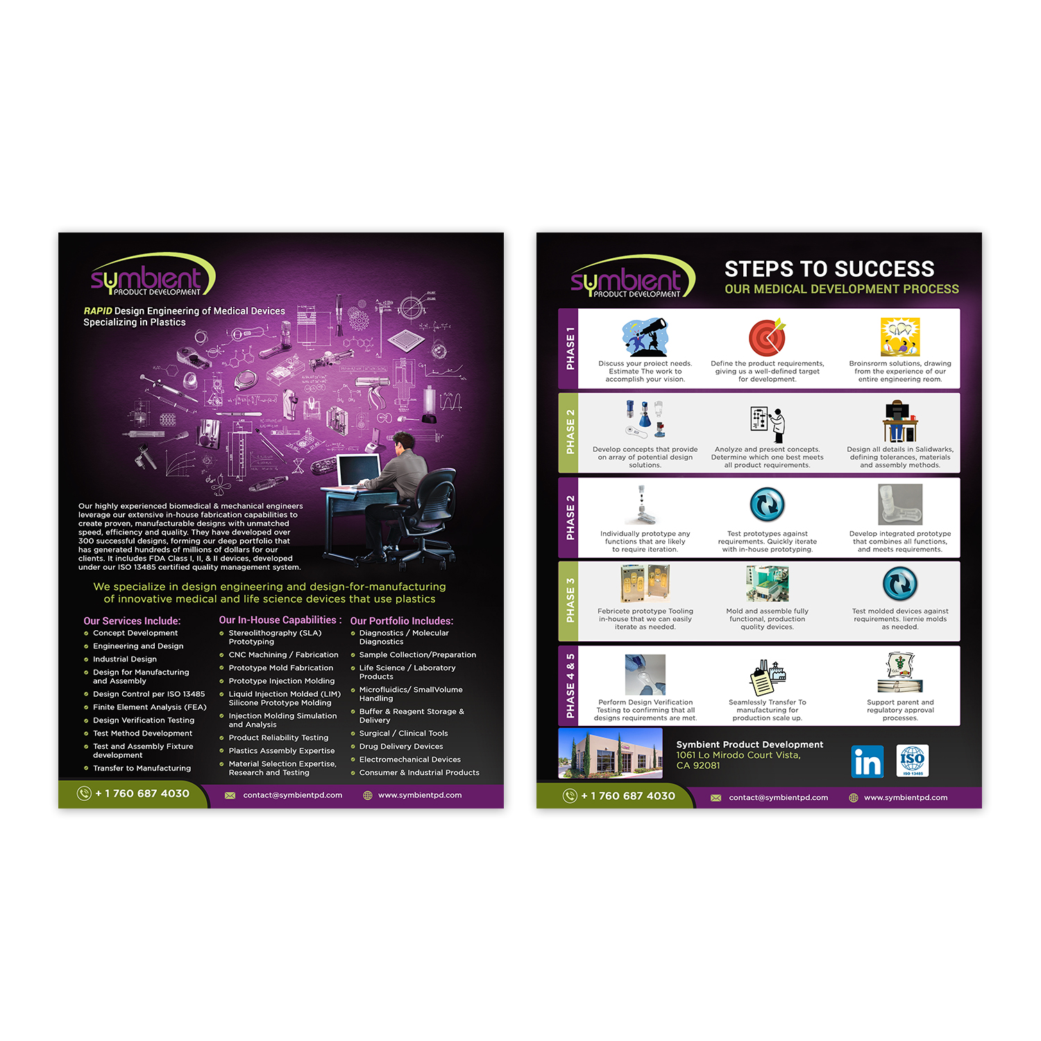 Flyer-Design von debdesign für Symbient Product Development | Design #19647642