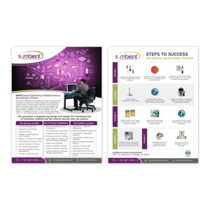 Flyer-Design von debdesign für Symbient Product Development | Design: #19846746
