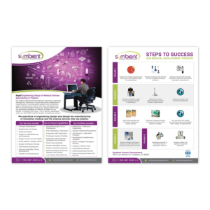 Flyer-Design von debdesign für Symbient Product Development | Design: #19854766