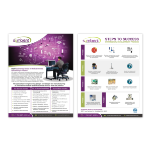 Flyer-Design von debdesign für Symbient Product Development | Design: #19862060
