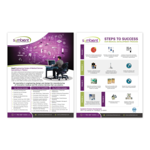 Flyer-Design von debdesign für Symbient Product Development | Design: #19894086