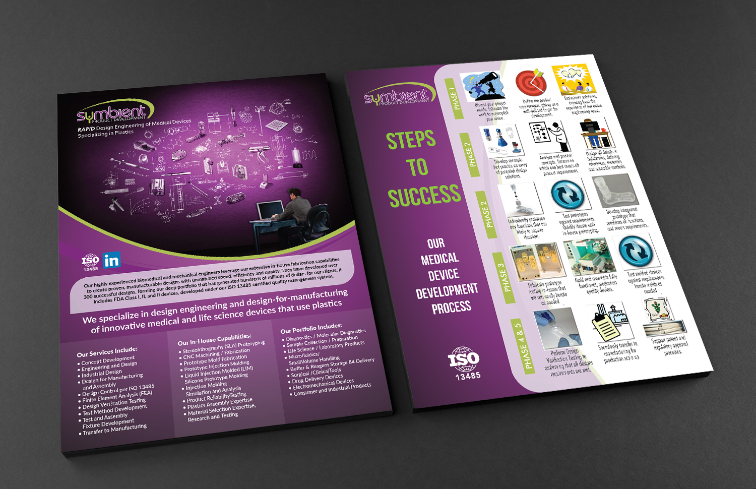 Flyer Design by Deziners Zone for Symbient Product Development | Design #19649689