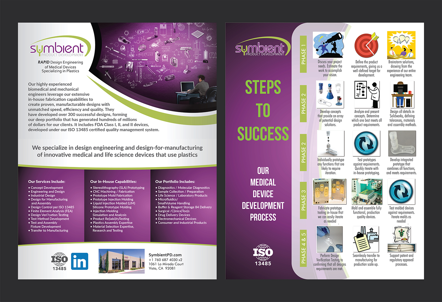 Flyer-Design von Deziners Zone für Symbient Product Development | Design #19649690