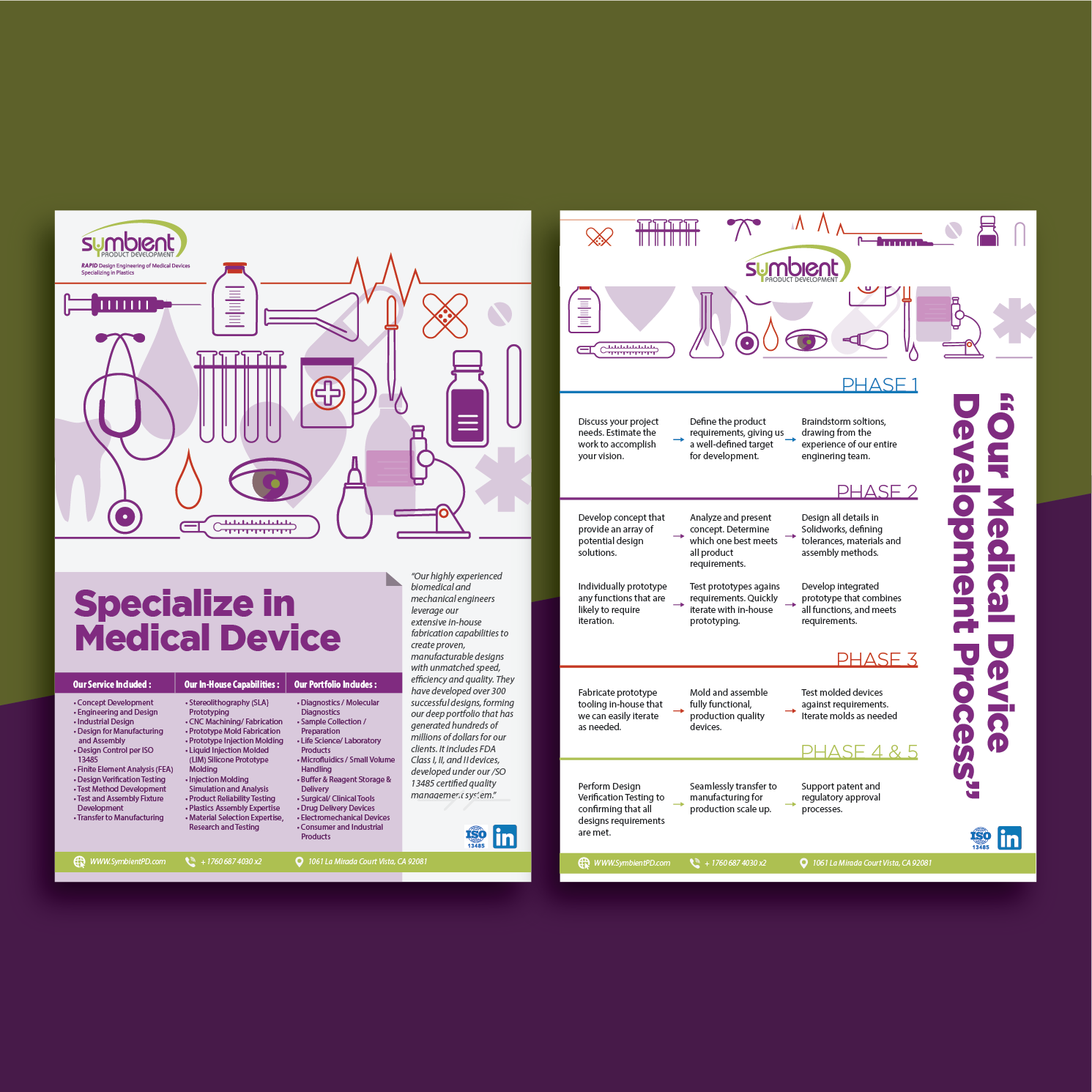Diseño de Flyer por zihdaniel para Symbient Product Development | Diseño #19703616