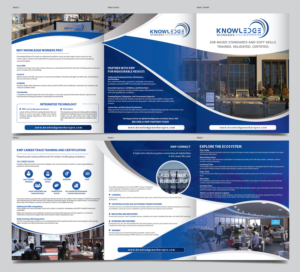 Knowledge Workers Pro Brochure Design (Competition) | Brochure Design by alex989